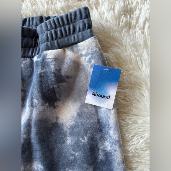Abound | Blue and White Tie-Dye Joggers - Picture 2 of 7